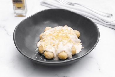 Molho branco com queijo fácil